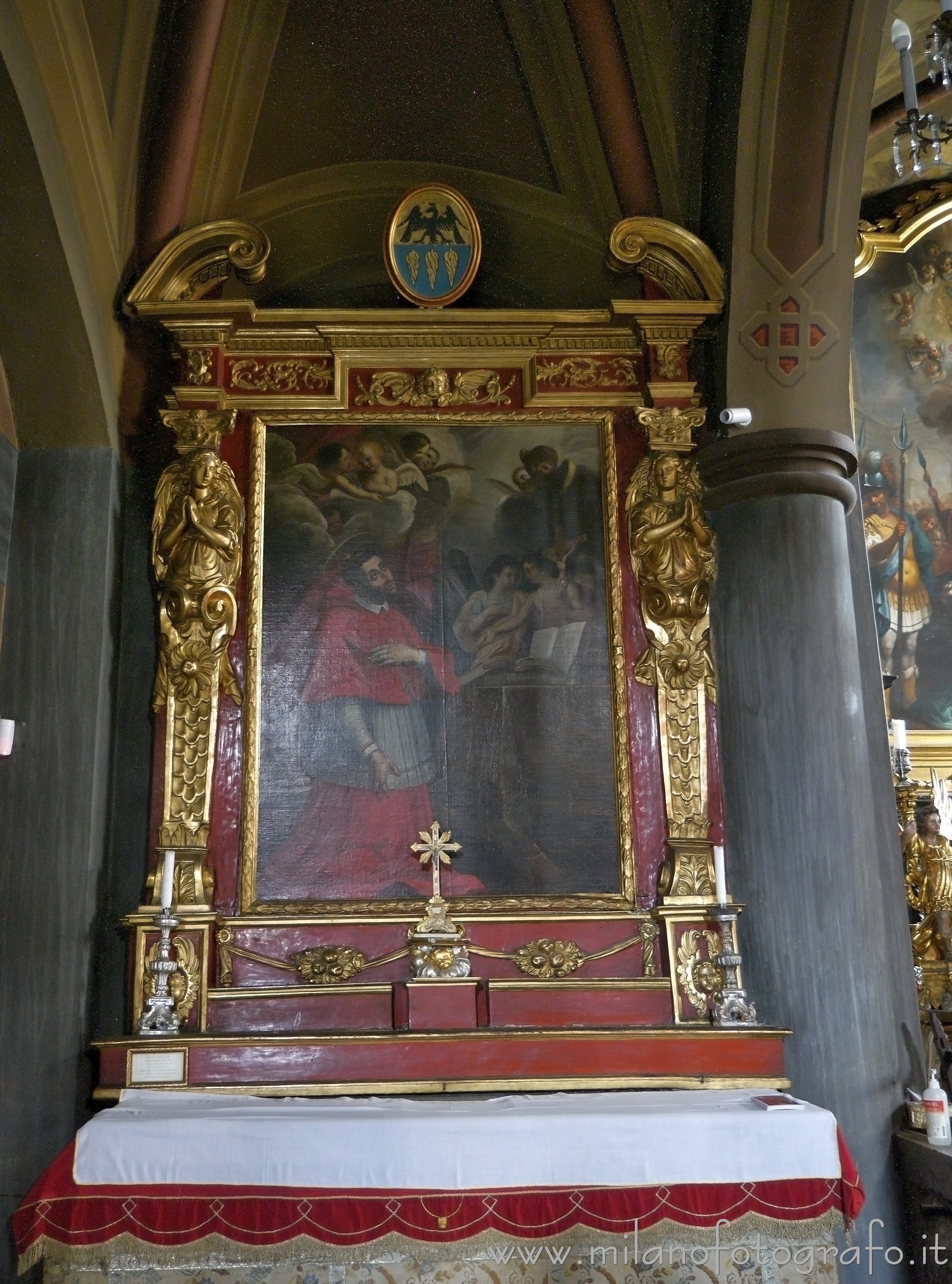 Biella (Italy) - Altar of San Carlo in the Church of St. James - Full resolution picture